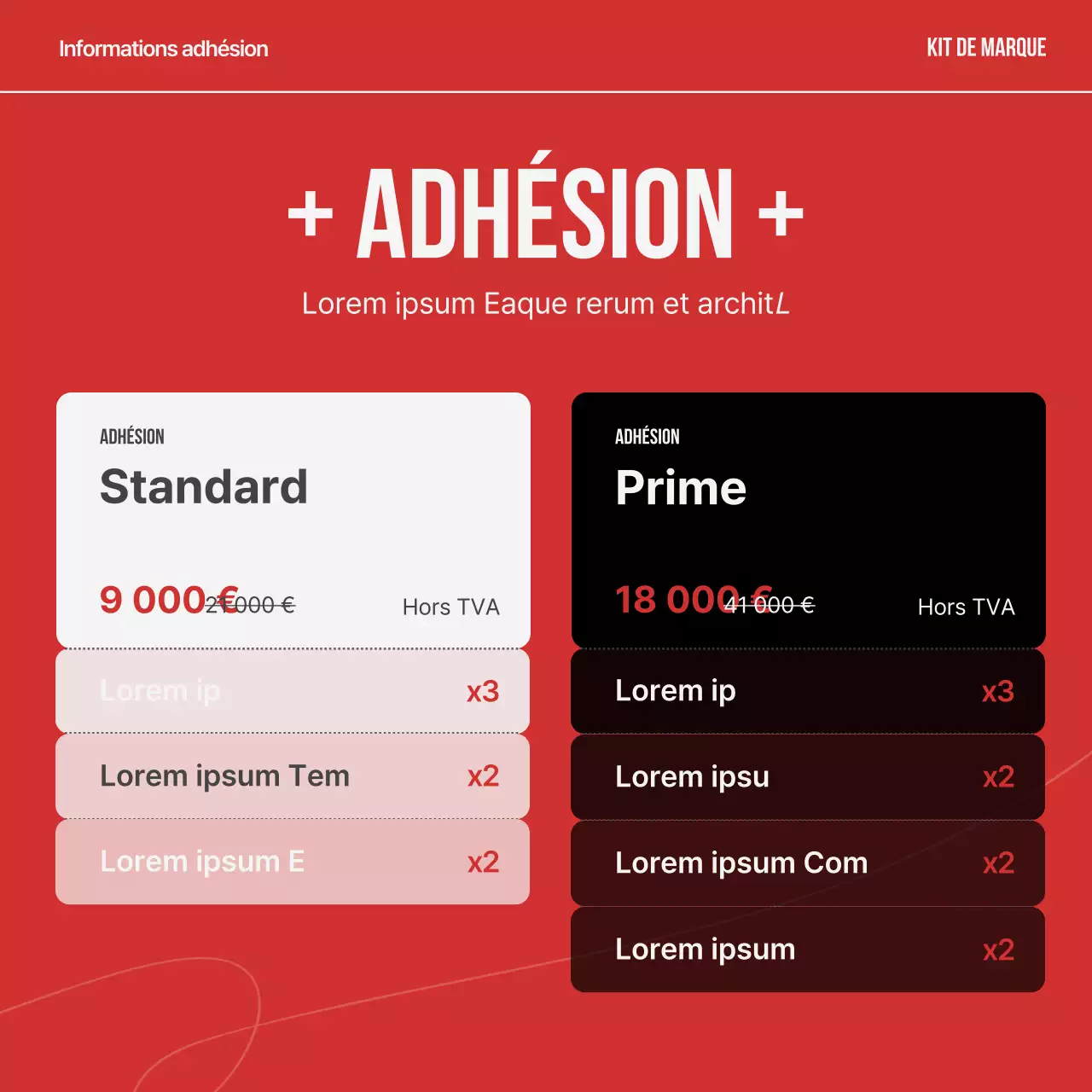 Poste de la marque Red's modern hair