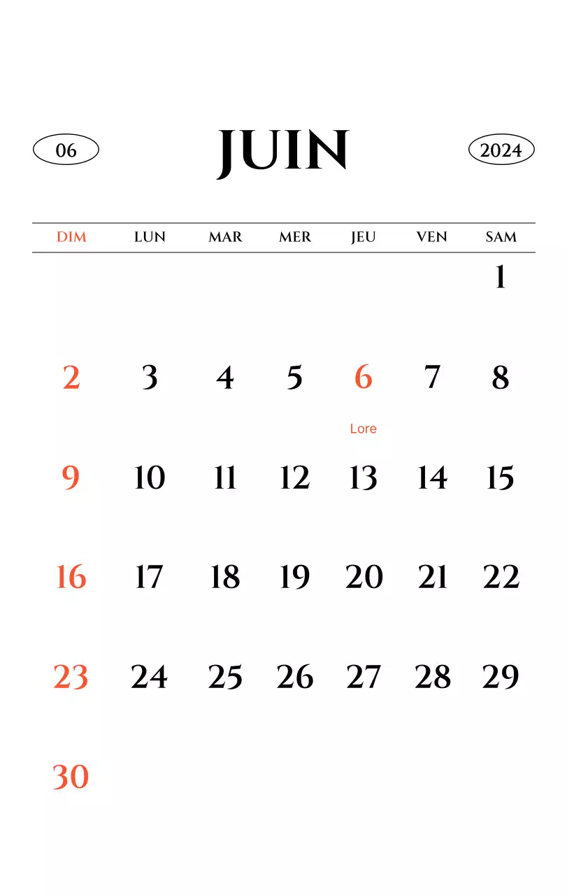 Calendrier mural de style simple avec concept de photographie de voyage émotionnelle en noir et blanc