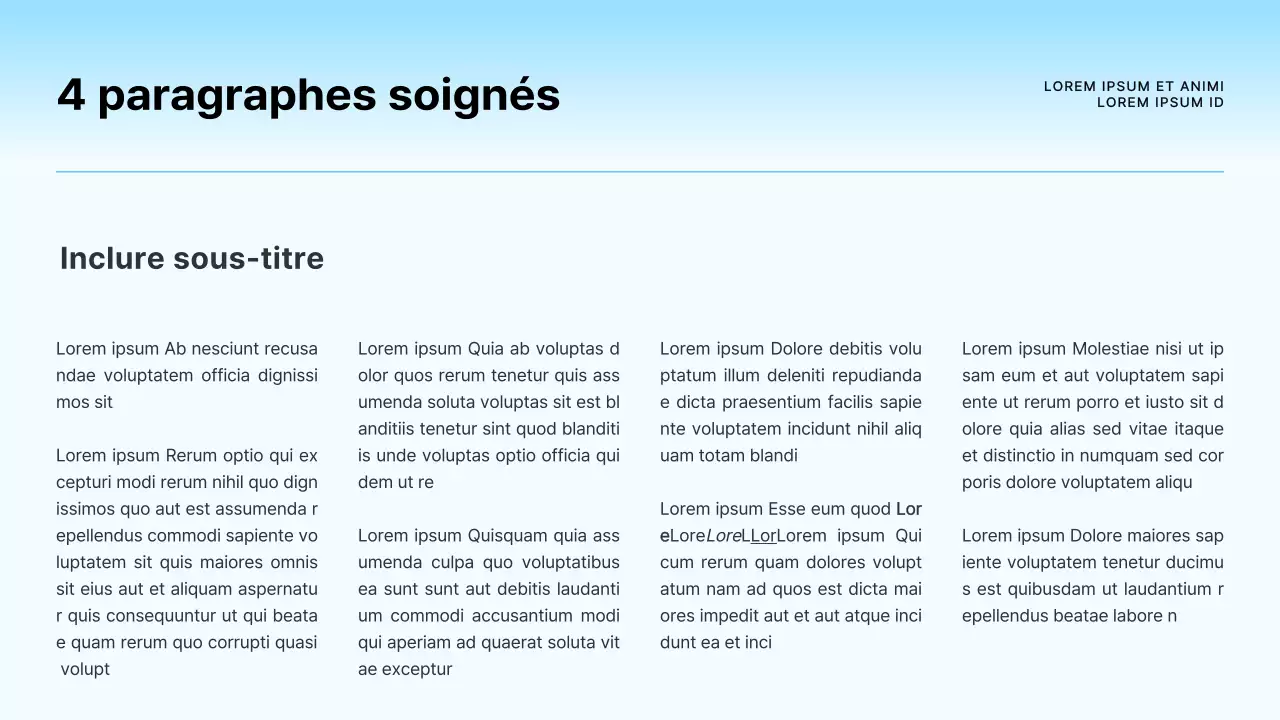 Un simple rapport d'activité en arc-en-ciel et en noir