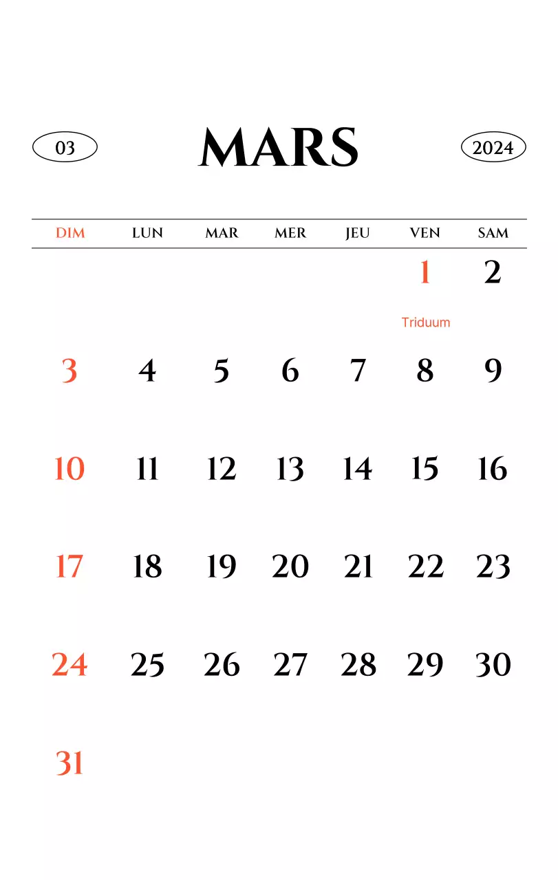 Calendrier mural de style simple avec concept de photographie de voyage émotionnelle en noir et blanc