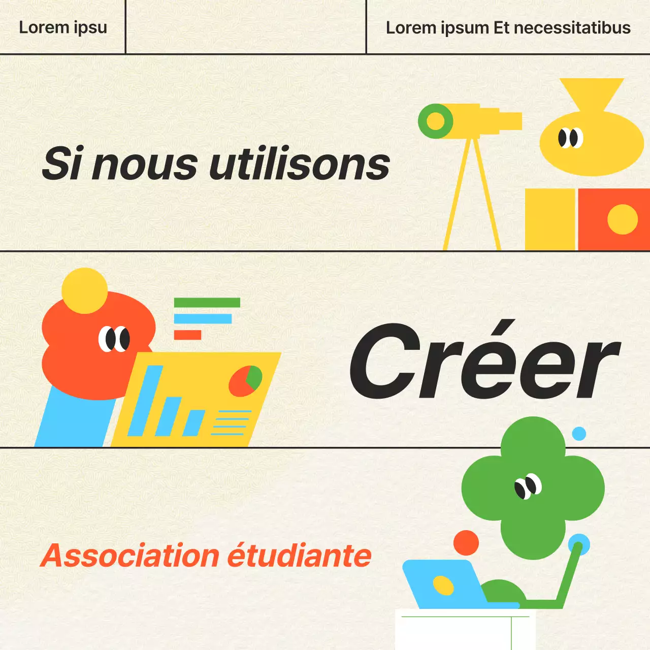 Promouvoir le vote du syndicat étudiant ivoire et orange