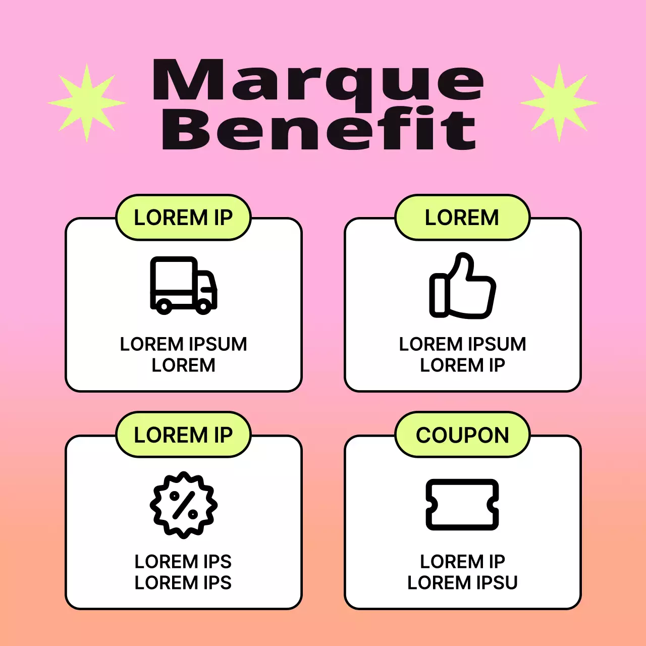 Promouvoir votre marque avec des couleurs kitsch orange et jaune