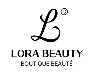 Luxueux salon de beauté avec alphabet cursif