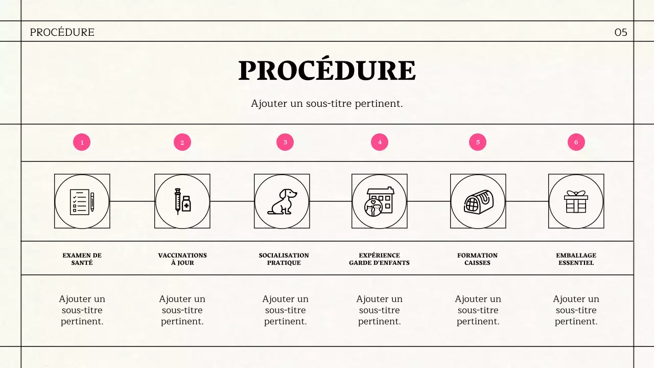 Matériel d'affaires sur le thème du journal en noir et rose