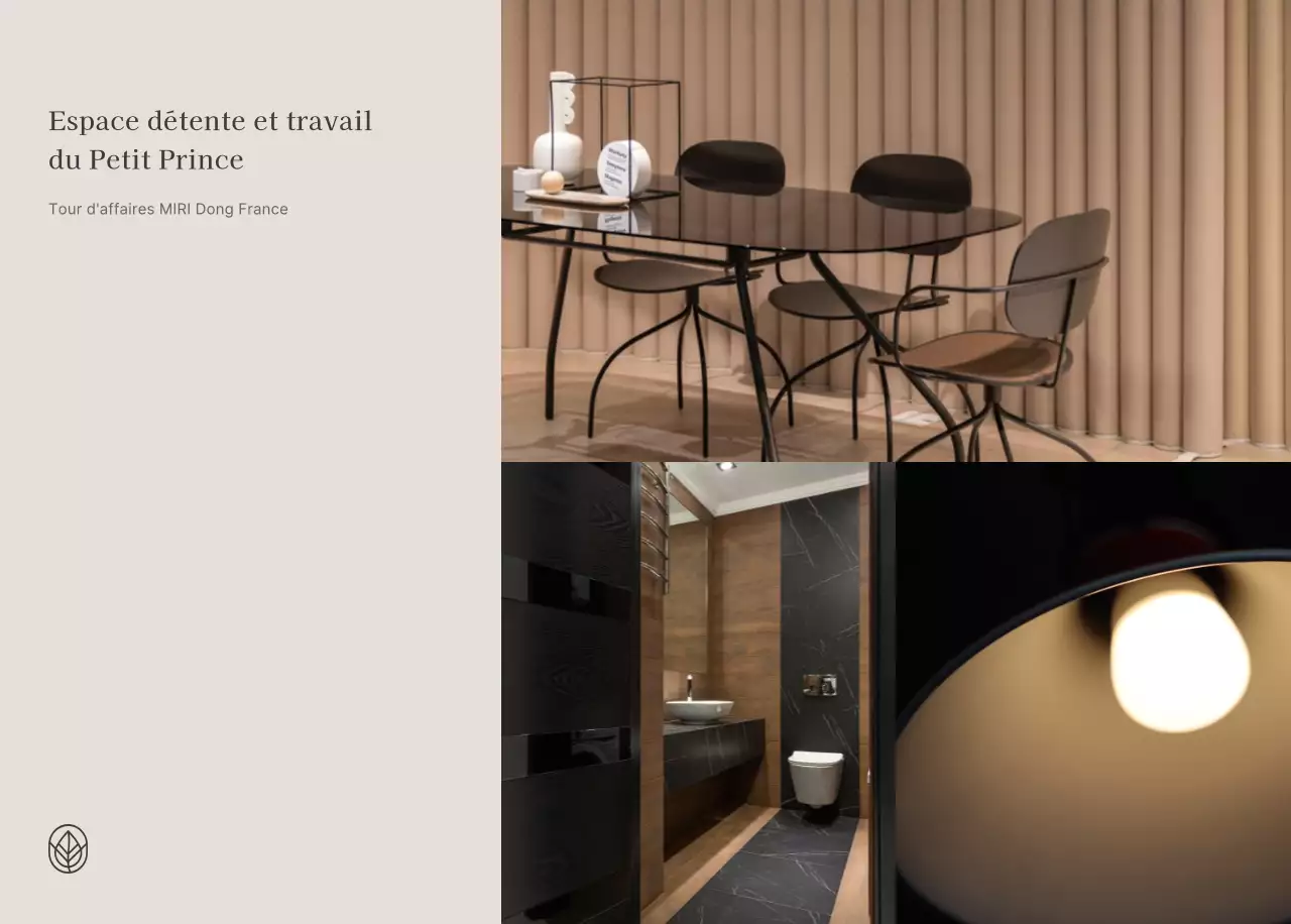 Meubles simples et naturels dans des tons beiges et neutres