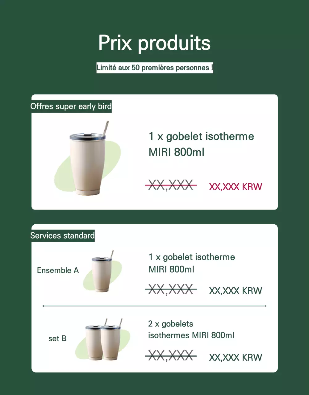 Une publicité minimaliste pour les nouveaux arrivants de Tumblr en blanc et vert