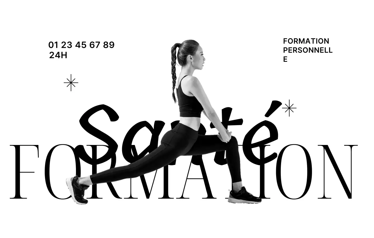 Un gymnase avec de la cursive, des paillettes et des gens qui font de la musculation.