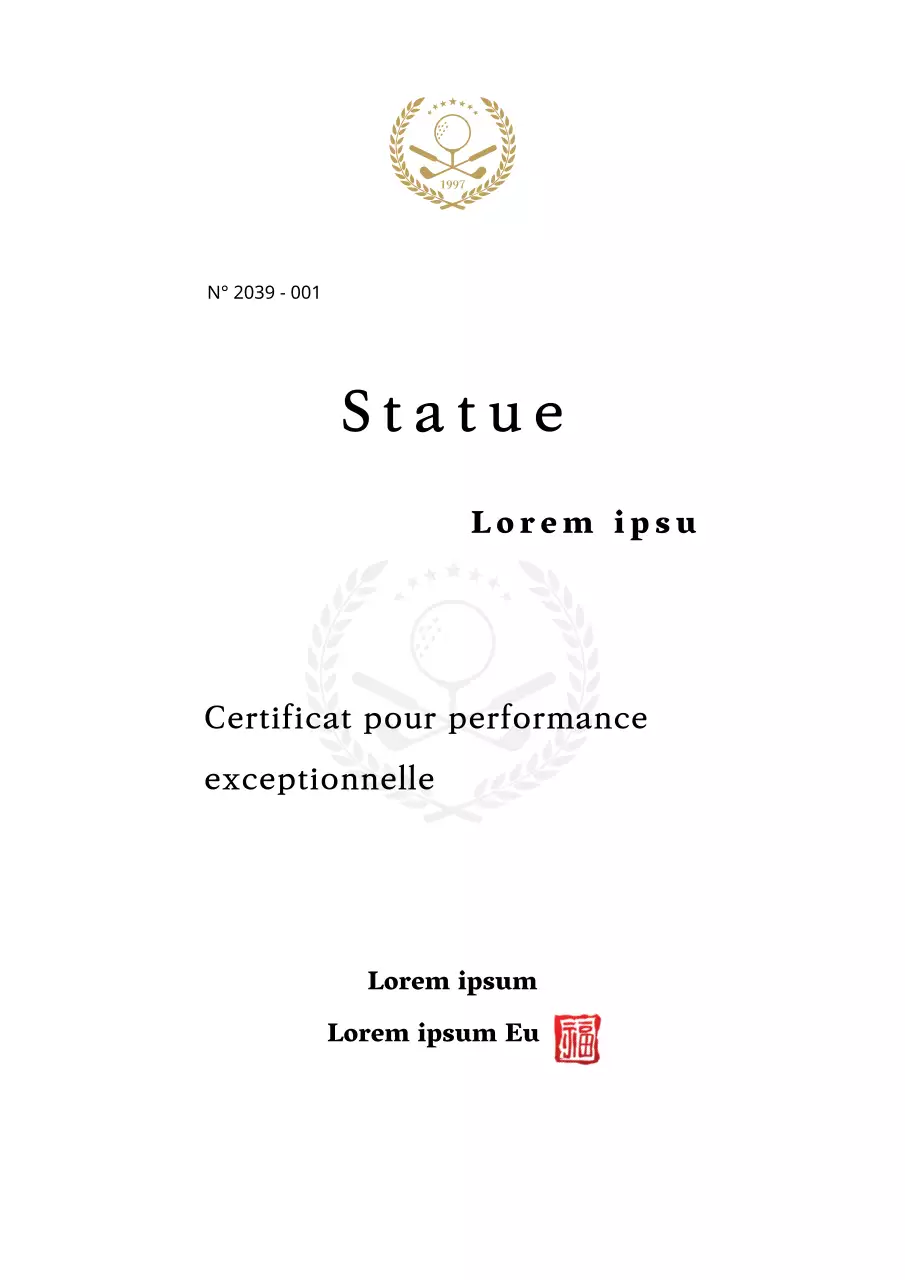 Des récompenses sportives avec Golf Illustrated pour une touche de classe