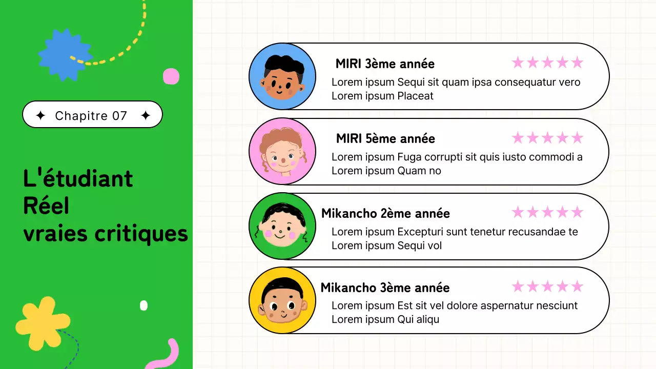 Beige et noir, présentation de l'orientation des spécialités de vacances douillettes