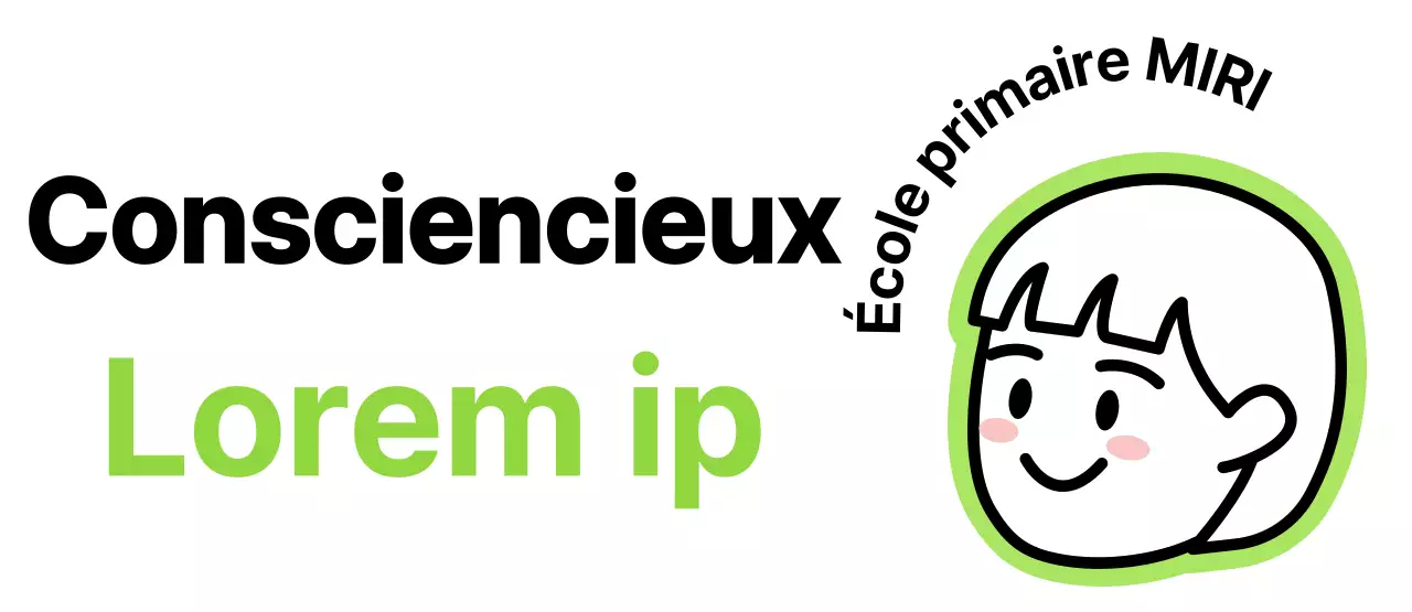 Créez des icônes et des phrases mignonnes pour représenter votre classe