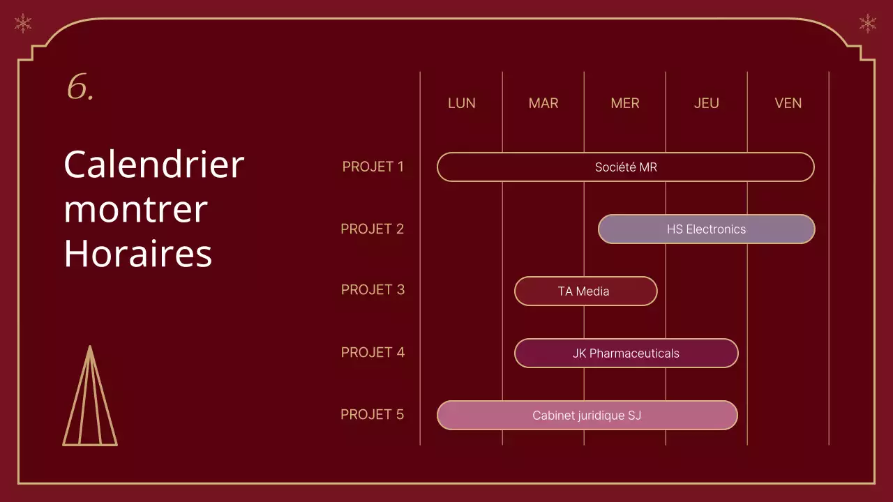 Un rapport de Noël classique en rouge et beige