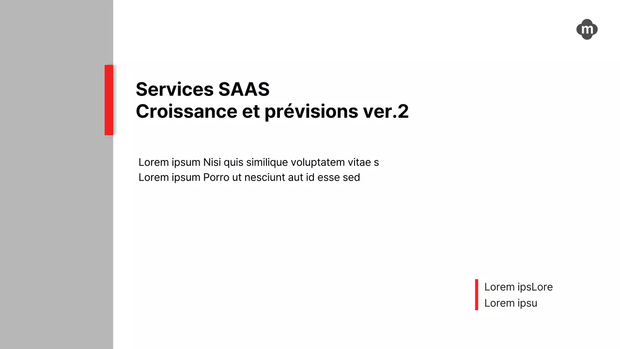 Des rapports simples, en noir et blanc, sur la performance des services, la stratégie et les prévisions d'expansion.