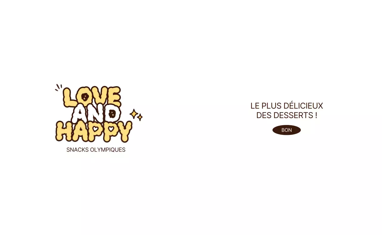 Marchandises pour événements avec des biscuits et un texte conceptuel mignon