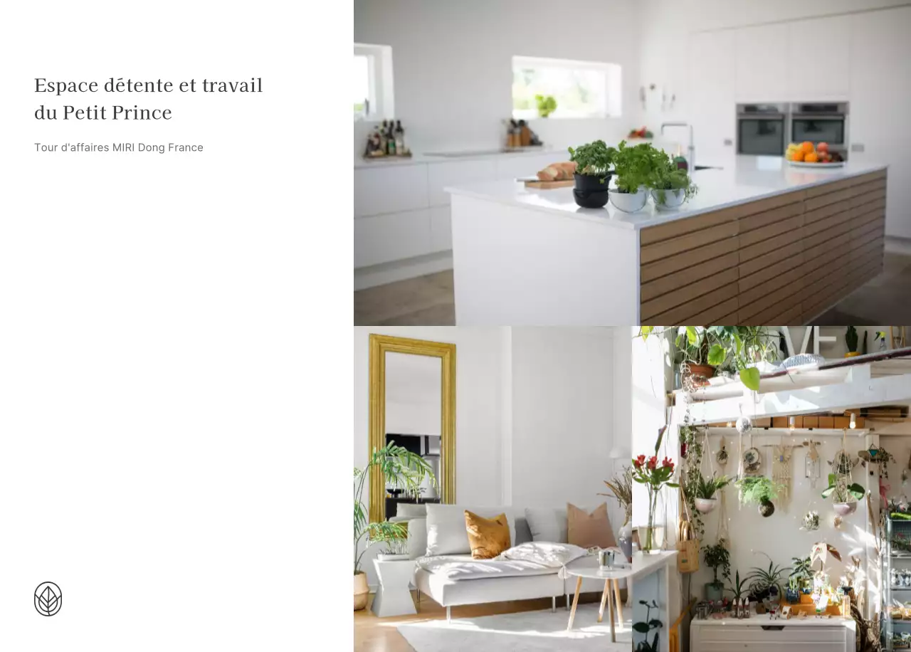 Meubles simples et naturels dans des tons beiges et neutres