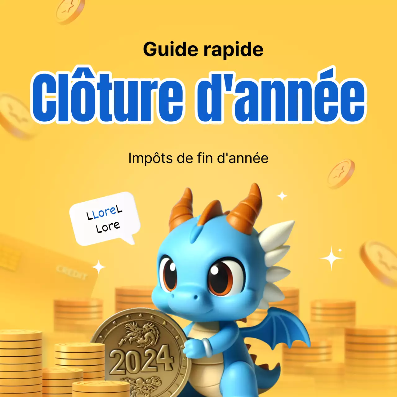 Informations sur le règlement de fin d'année pour l'année du dragon jaune 2024