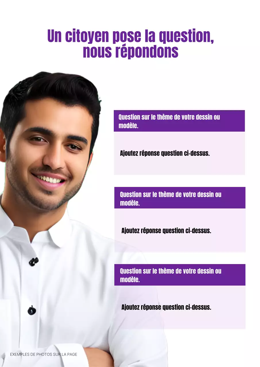 Une campagne électorale simple et mauve