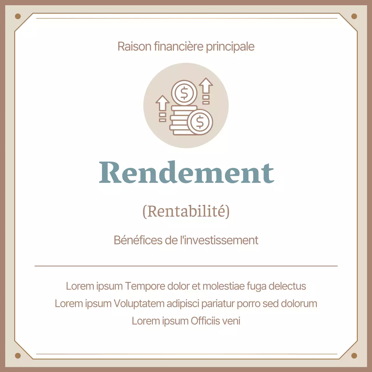 Les trois principes du beige, la finance de luxe