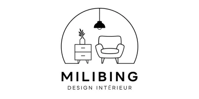 Evénement intérieur d'un magasin de meubles avec des illustrations de meubles Line's