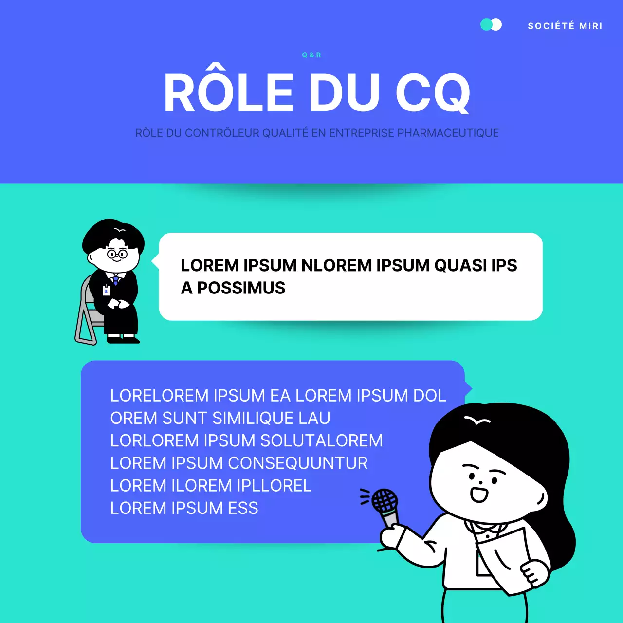 Promouvoir un cours accéléré sur l'emploi en bleu et menthe