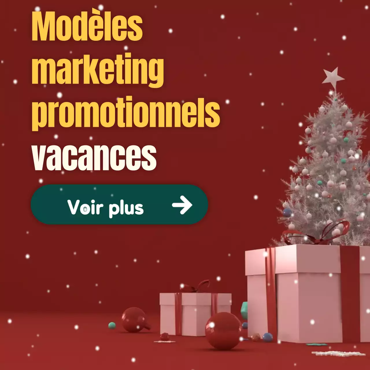 Promouvoir en vert et rouge