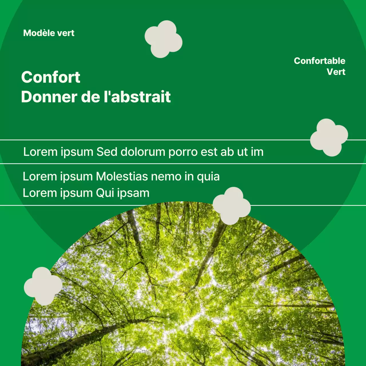 Modèle de lettre d'information irisée et moderne