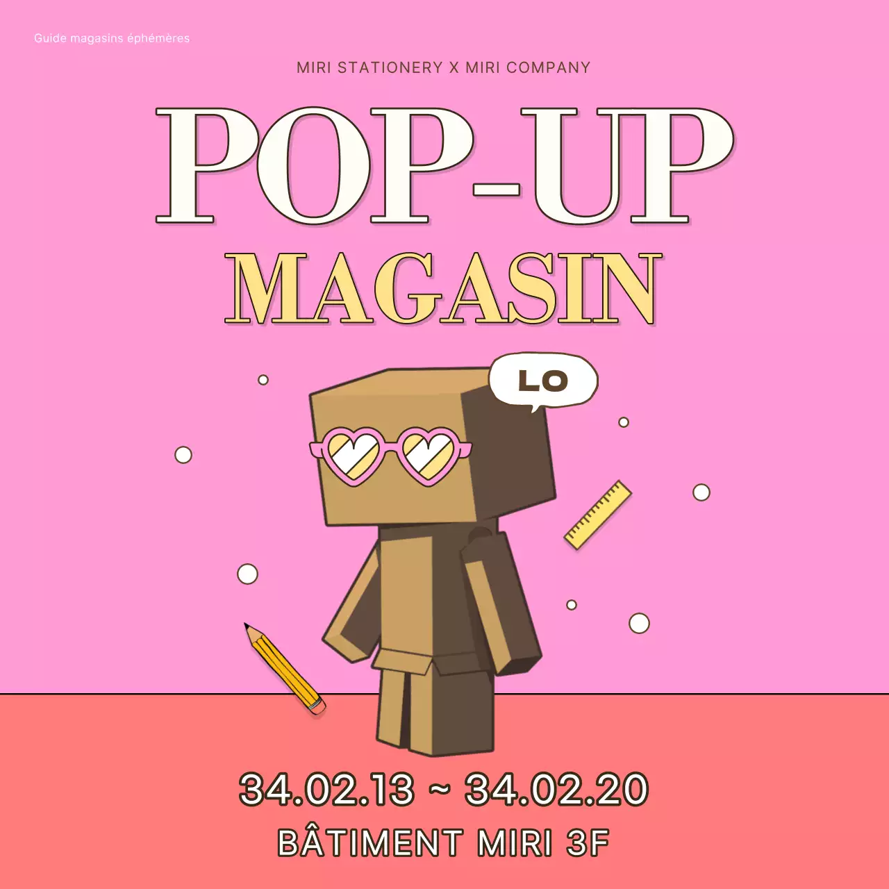 Une année dans la vie du marketing beige et jaune