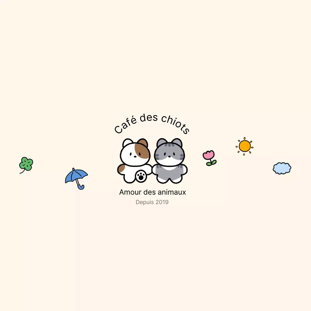 Faites la promotion de votre animalerie grâce à de jolies illustrations d'animaux