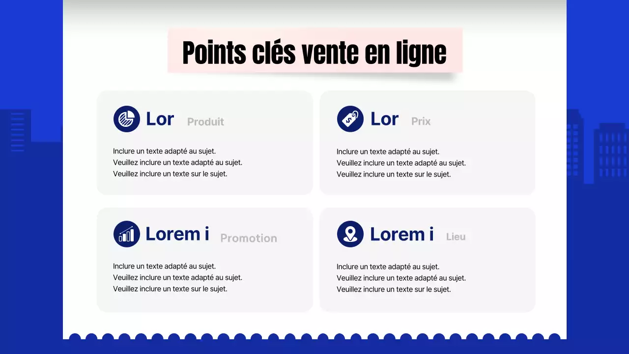 Rapport d'étude de marché avec concept de base de reçu bleu et blanc