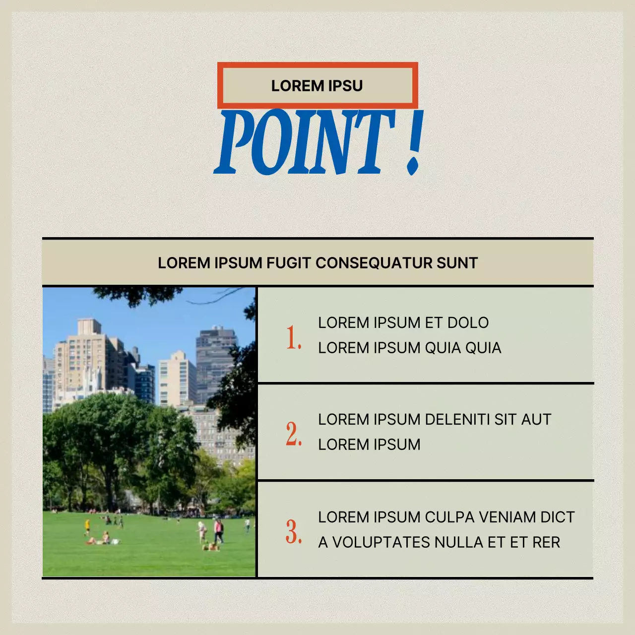 Marquage vintage en rouge et beige