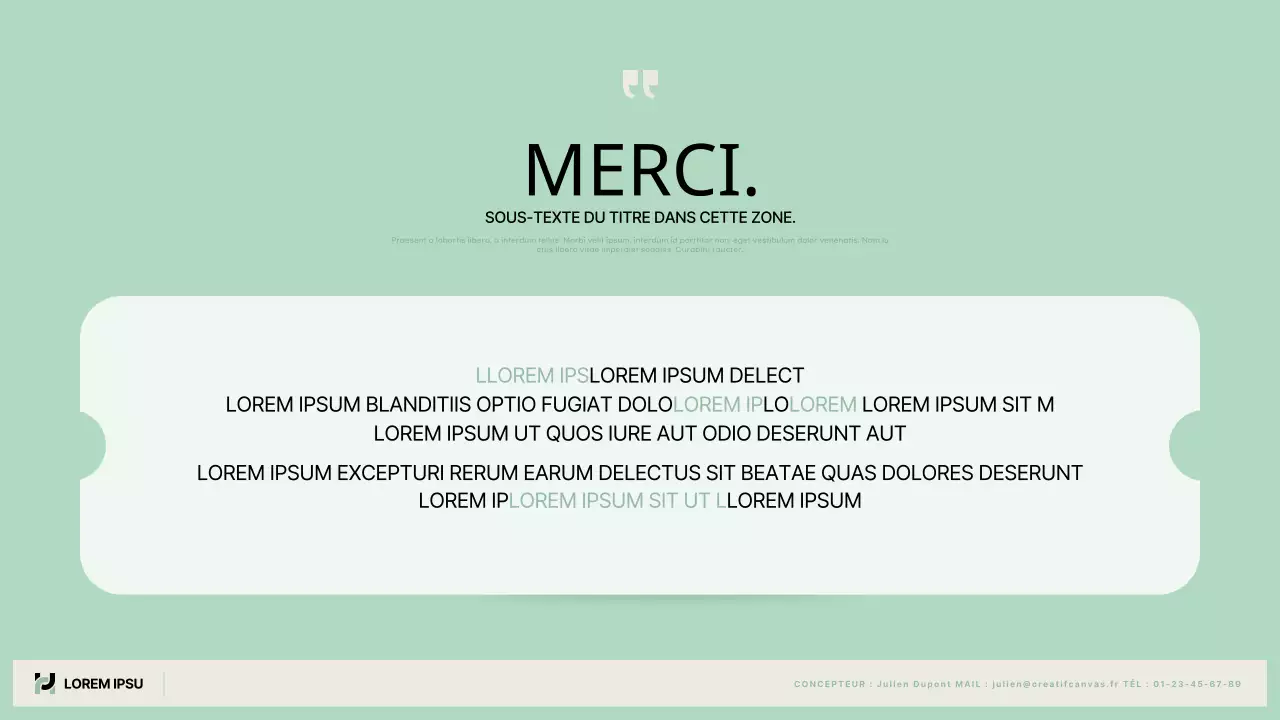 Un simple rapport d'activité publique en chartreuse et beige