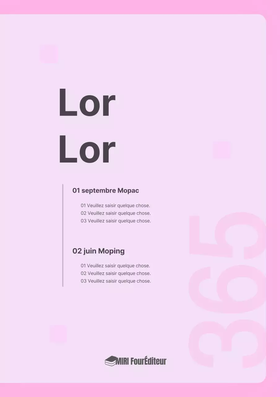 Une simple couverture de livre en langue nationale bleu clair et rose