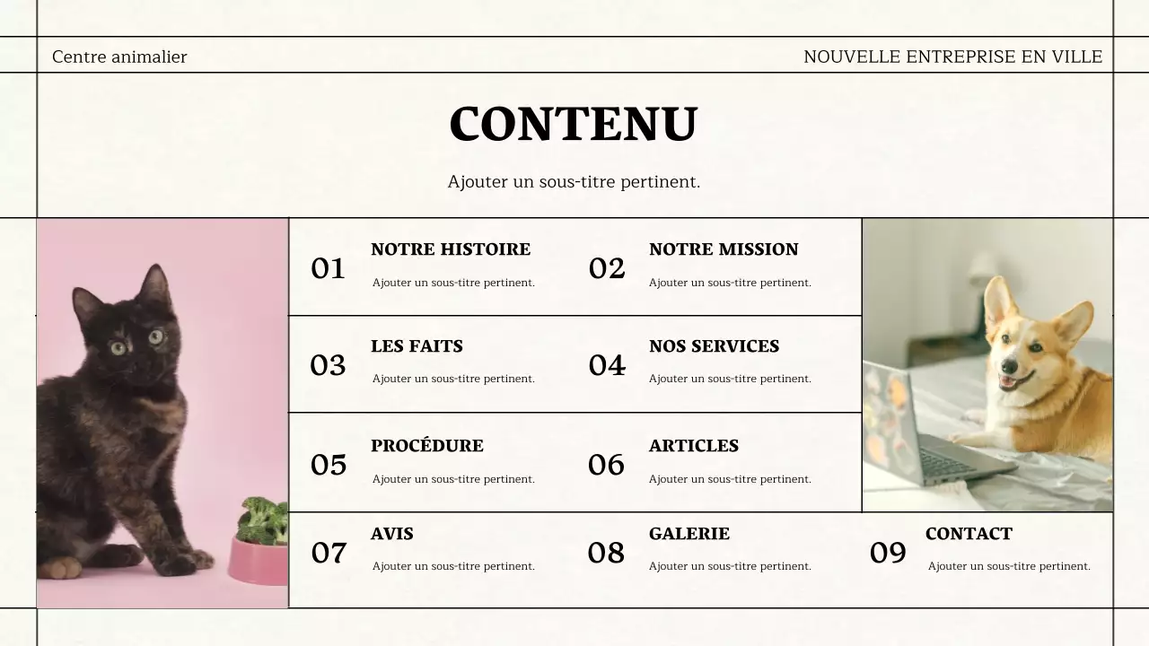 Matériel d'affaires sur le thème du journal en noir et rose