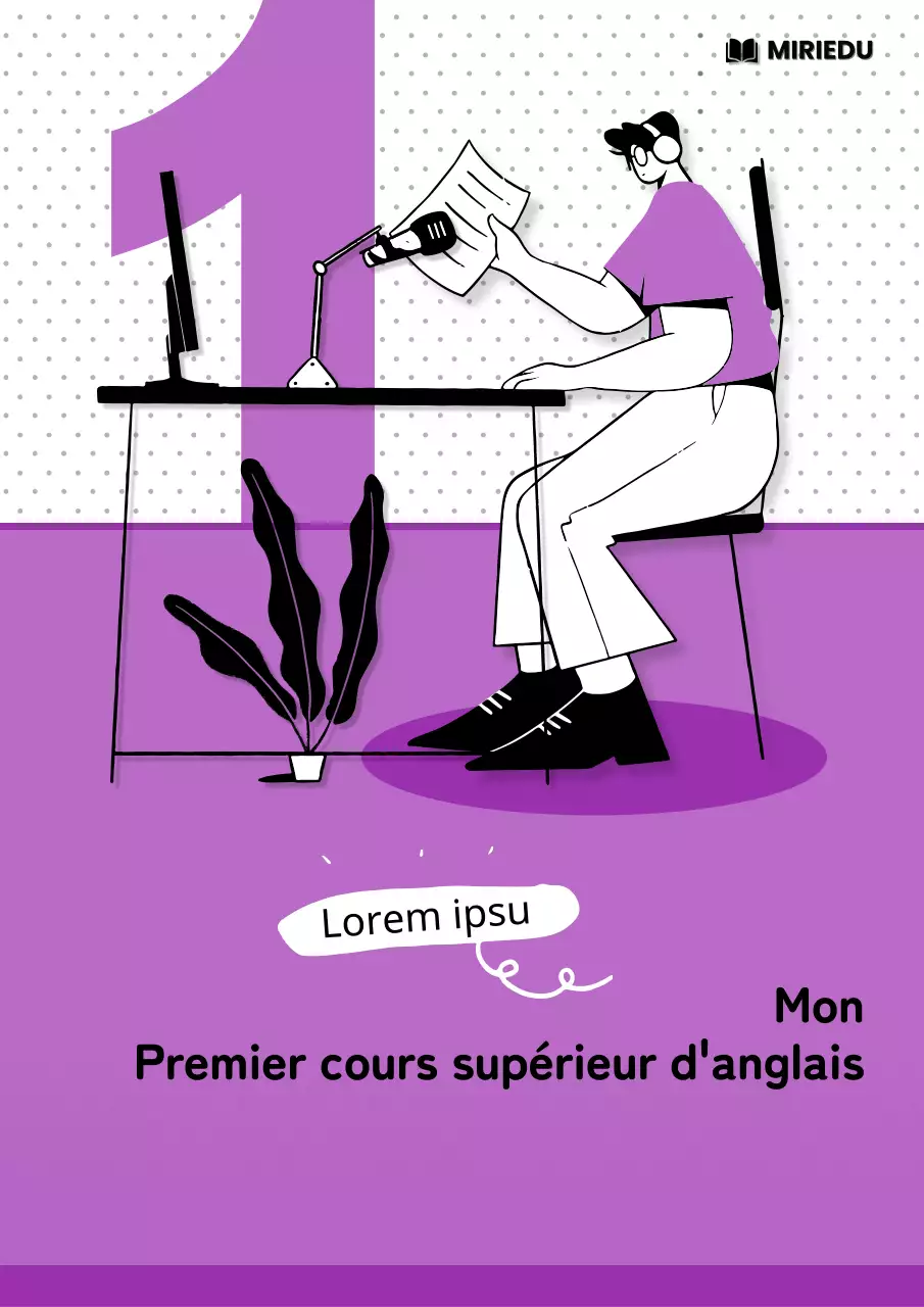 Une touche de noir et blanc avec Borah en anglais supérieur