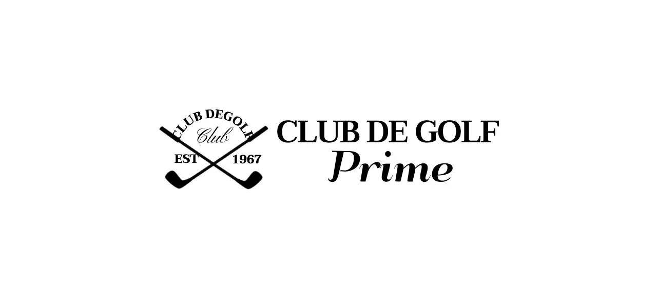 Clubs de golf avec le logo du club de golf pour un look élégant