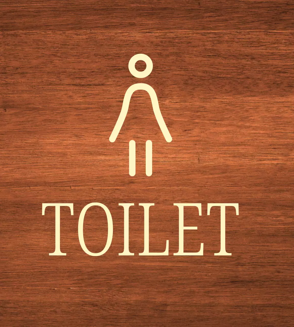 icône femme beige emplacement des toilettes