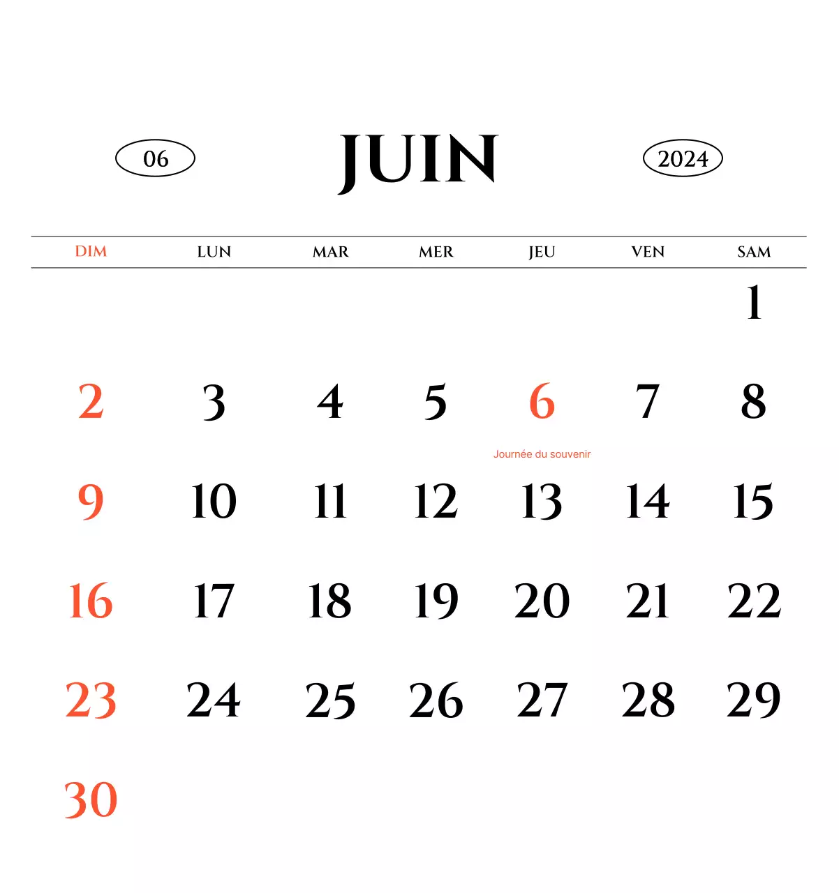 Calendrier mural de style simple avec concept de photographie de voyage émotionnelle en noir et blanc