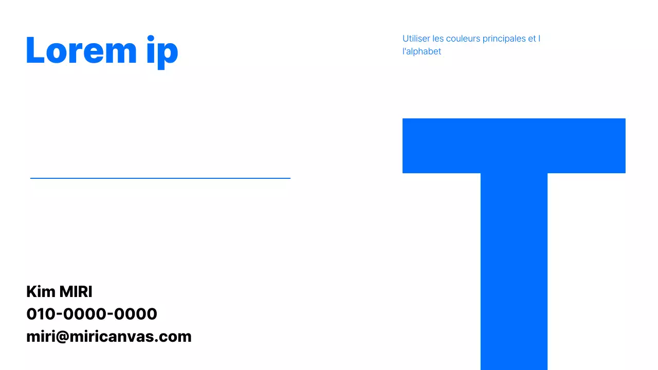 Portefeuille de carrière simple sur fond bleu