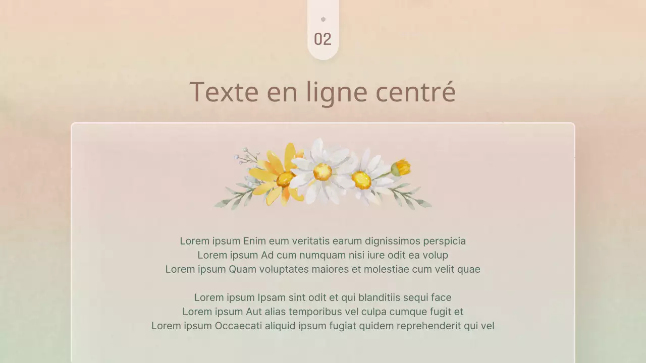 Présentation de simples fleurs d'hiver en rose et jaune