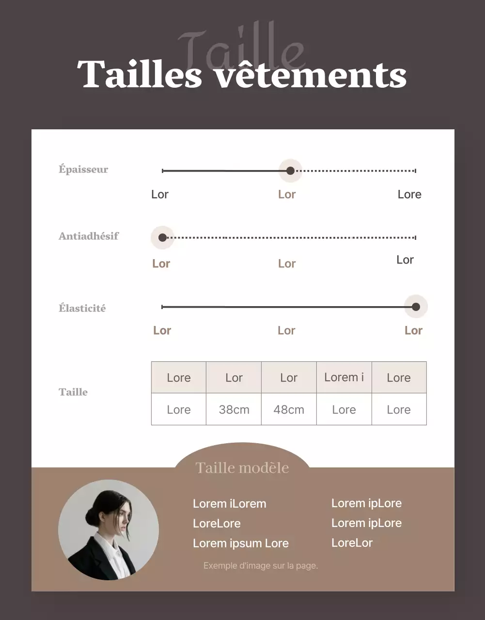 Promotion d'un centre commercial de mode moderne sur fond beige