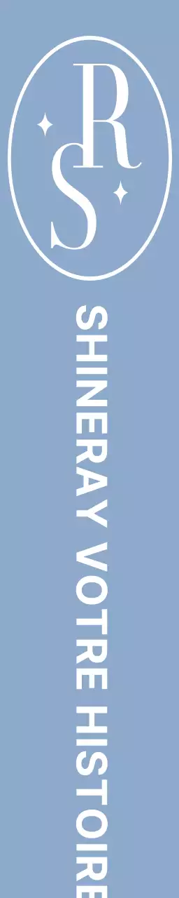 Luxueux magasin de beauté avec un logo alphabétique avec des ovales et des paillettes