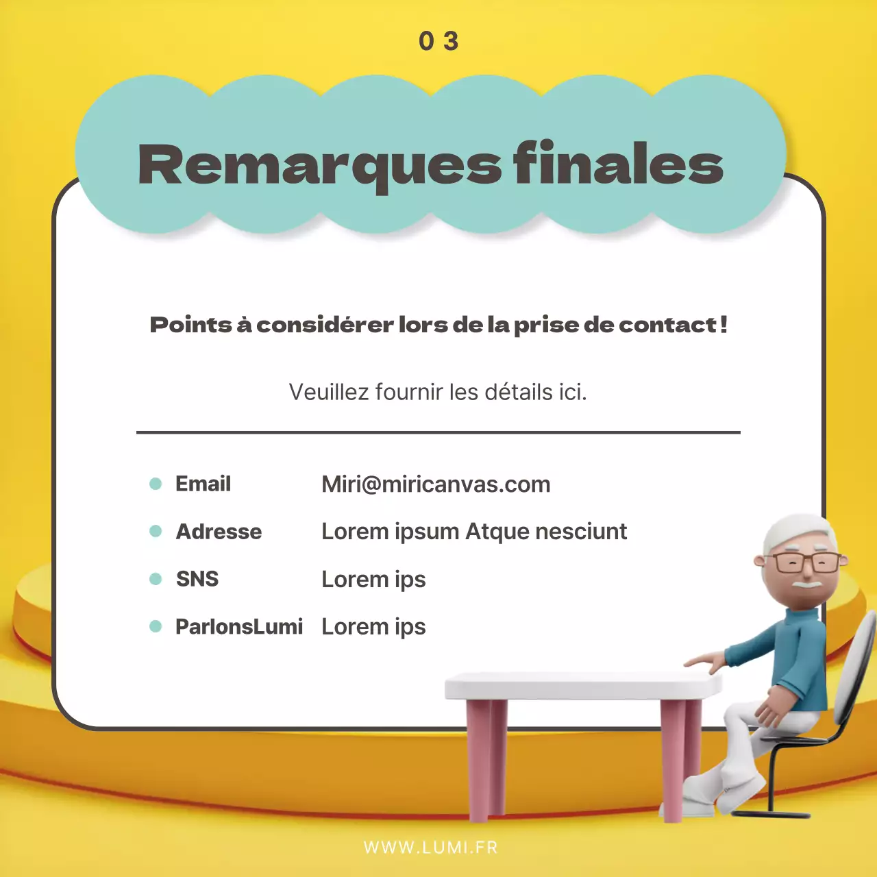 Un ensemble kitsch en jaune et bleu clair