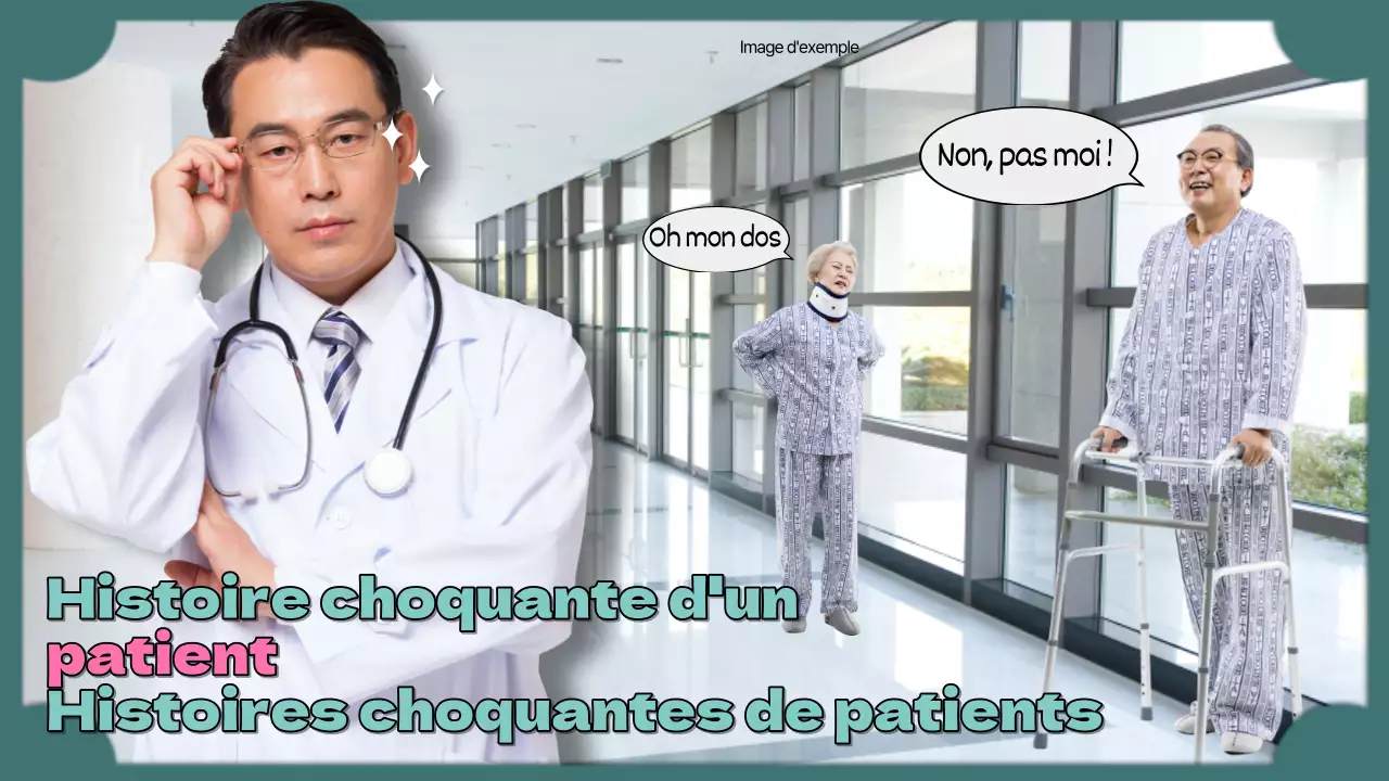 Informations médicales simples en vert et blanc
