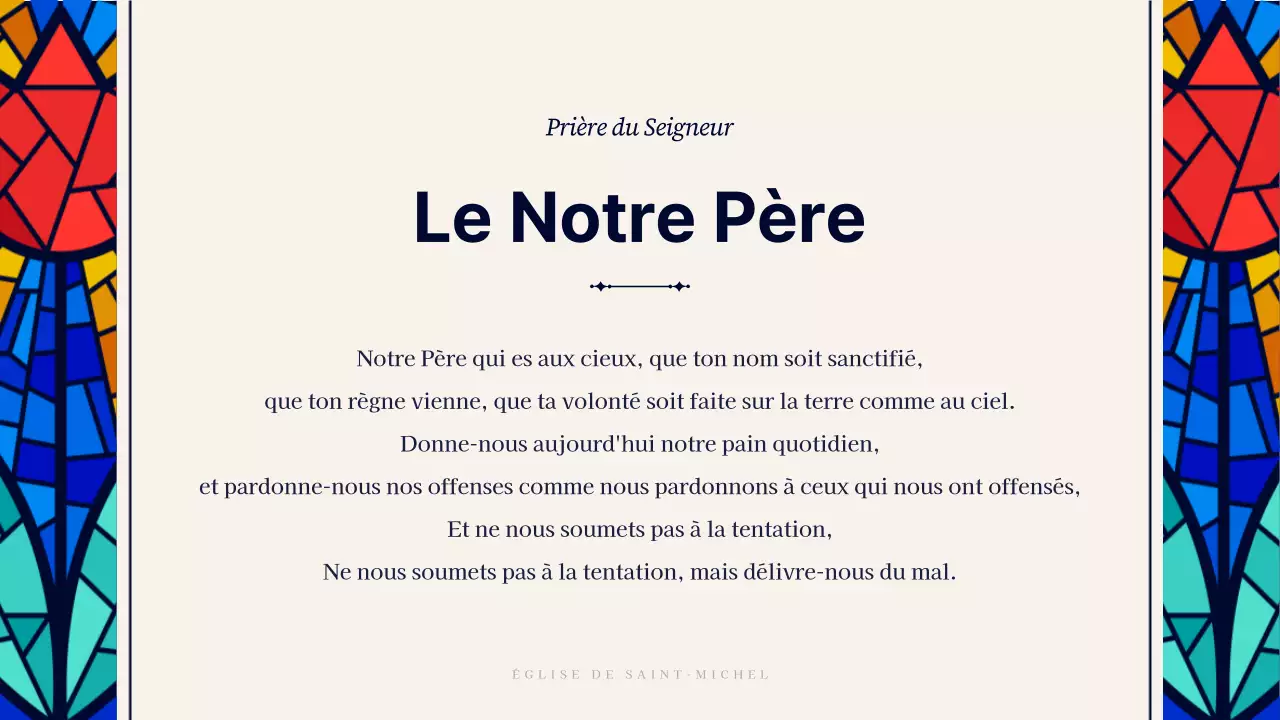 Un guide pour des services religieux simples en bleu marine et beige