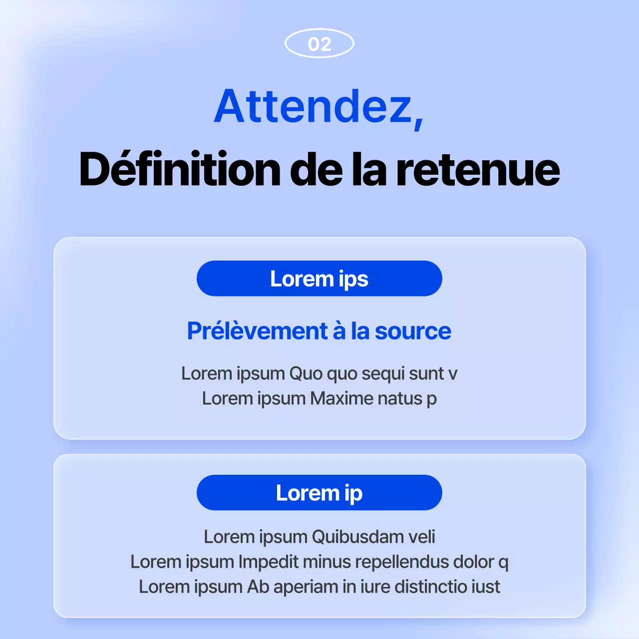 Promouvoir le rangement de fin d'année en bleu et bleu clair.