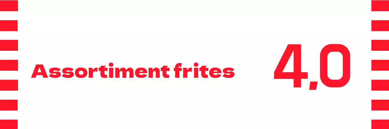 Une introduction à la nourriture des restaurants de couleur rouge