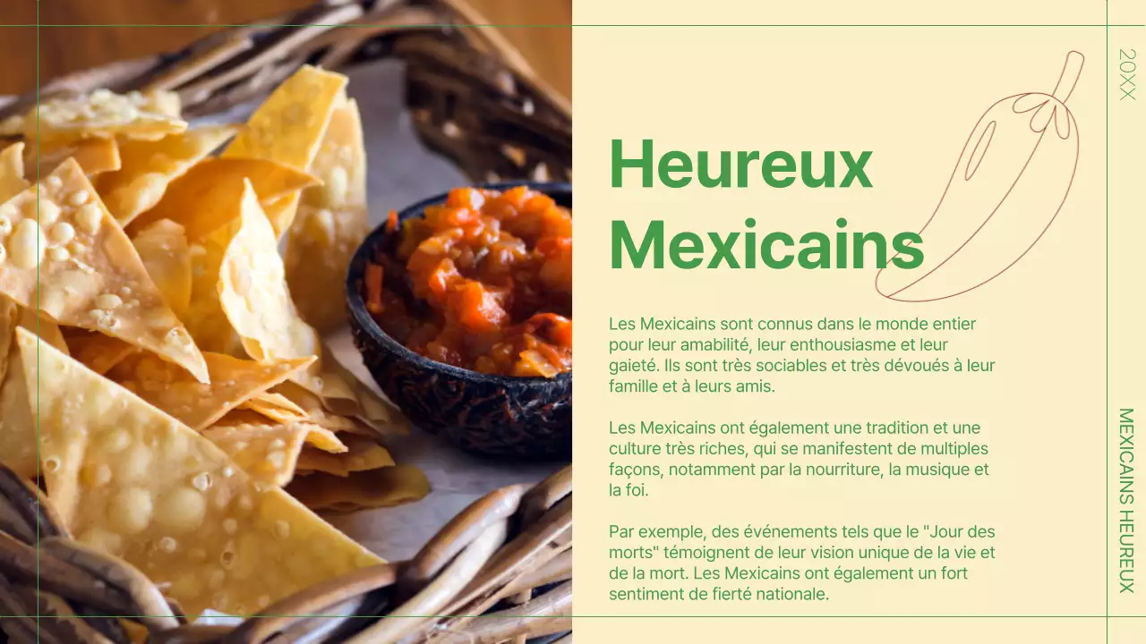 Vert et rouge Tropical A propos de l'introduction au Mexique