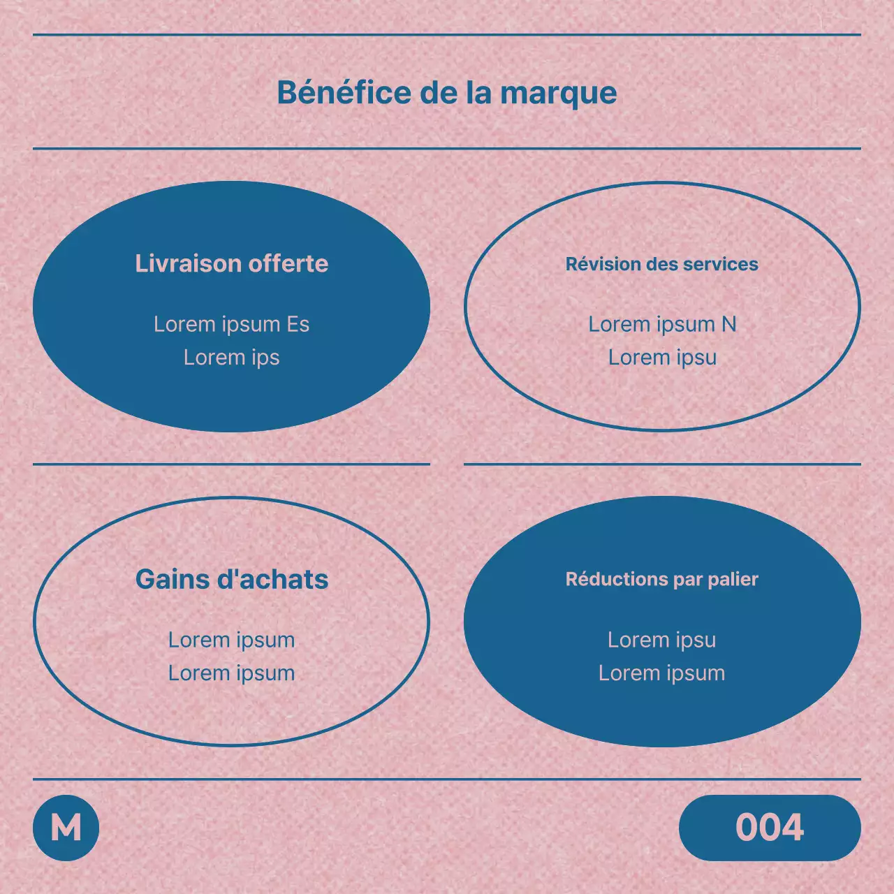 Une déclaration de marque très tendance en rose et bleu