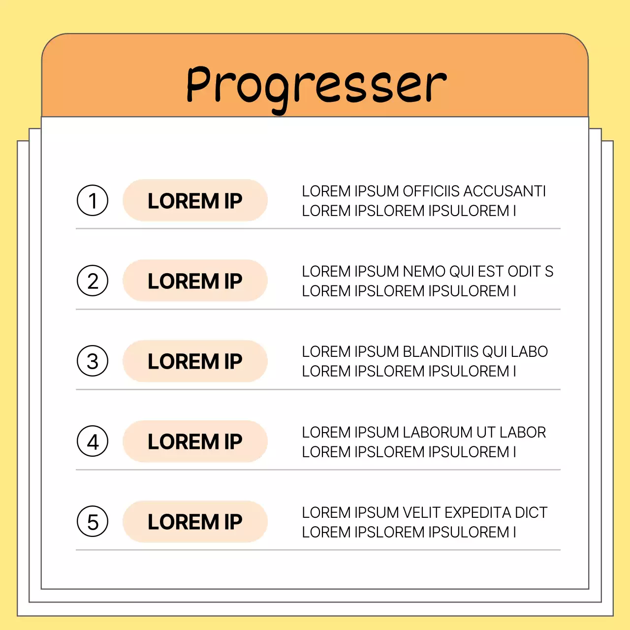 Conseils commerciaux simples en jaune et noir