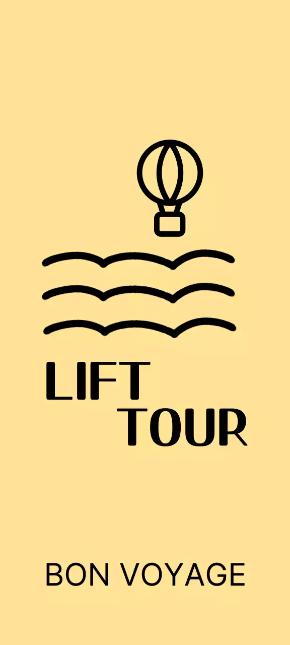 Concept mignon d'agence de voyage avec des illustrations de montgolfières et de nuages