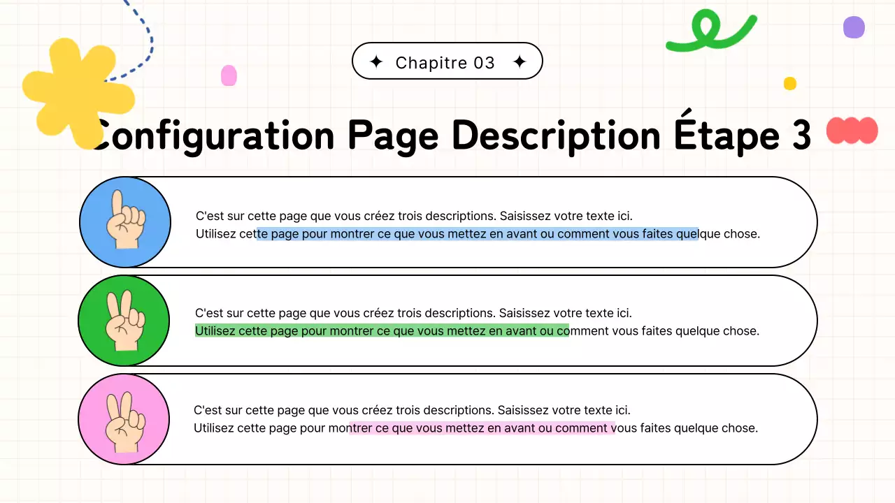 Beige et noir, présentation de l'orientation des spécialités de vacances douillettes